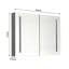 40In. W X 30In. H LED Medicine Cabinet With Mirror, Defogger, Dimmer, And USB Charging