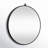 Cassie Metal/Manufactured Wood Round Wall Mirror-1825838290-1825125702