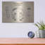 Art mural en métal Luxe-106419936