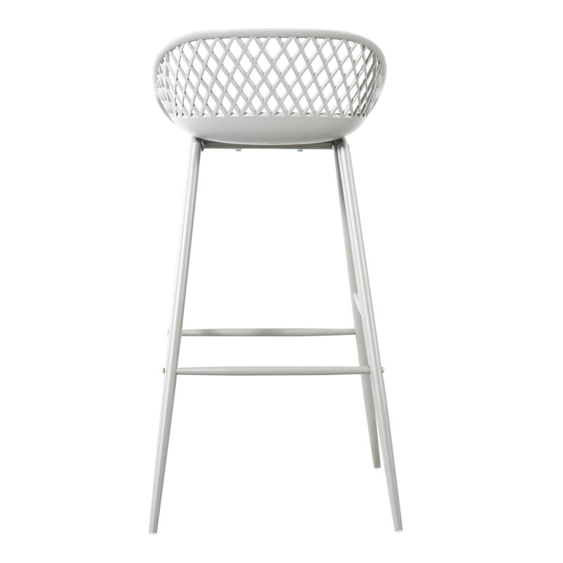 Newark Patio Bar Stool, 29", White