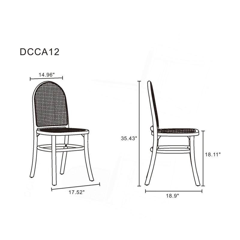 Dining Chair, Gray