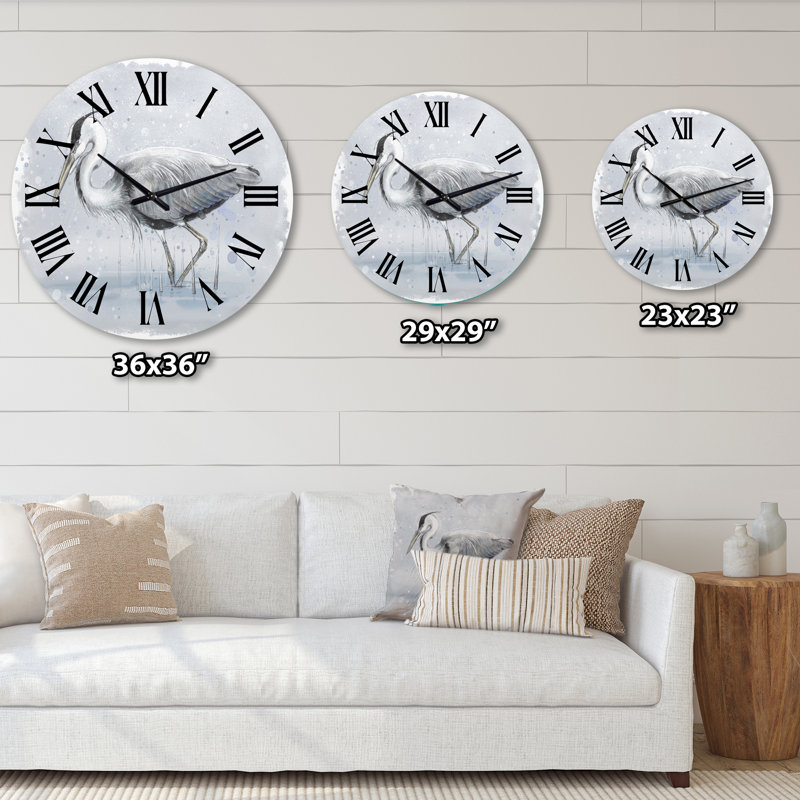 Horloge murale grise, Moyenne