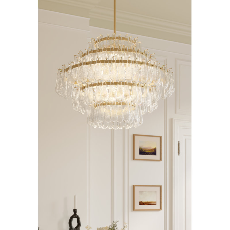 Luminaire suspendu 8 lumières 32,25 po Vionne