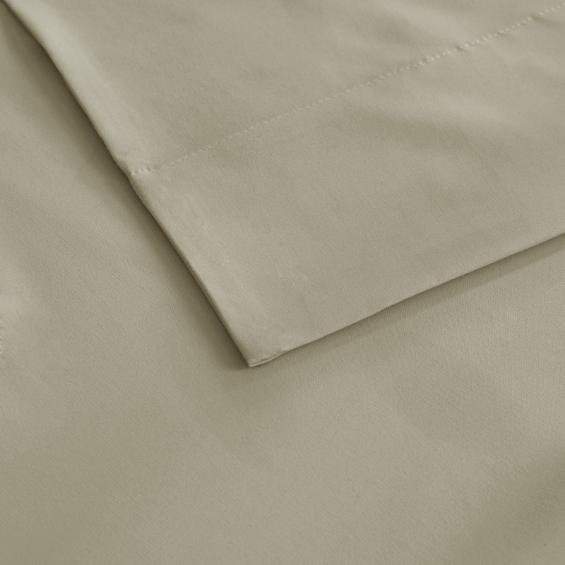 Smart All Season Microfiber Sheet Set, California King, Aqua