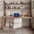 Light walnut Rectangular Solid Wood desks-107292663