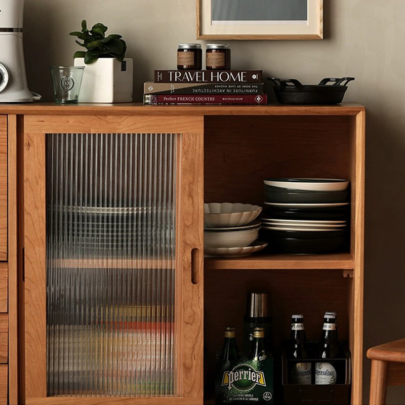 Buffet avec rangement Cherry Wood