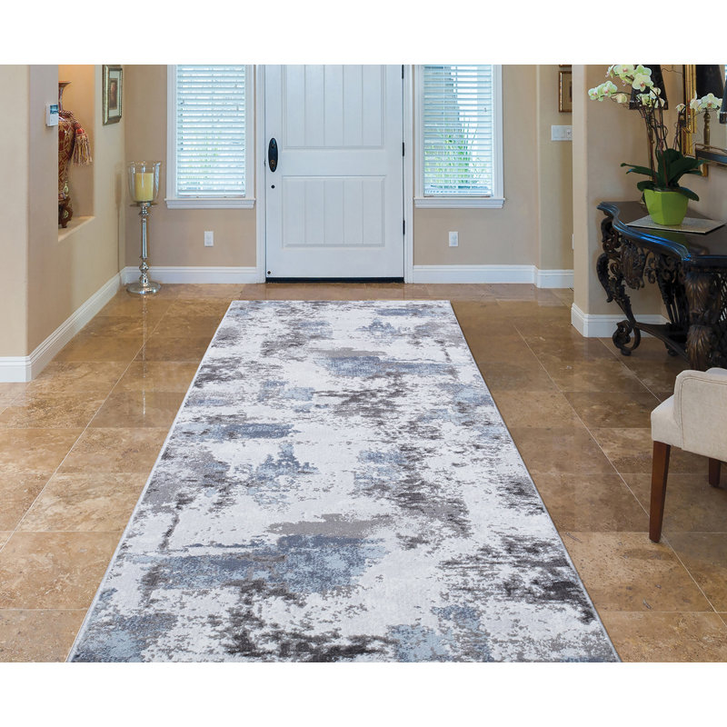 Pacific Abstract Indoor Rug, Runner 2'3" x 7'3"