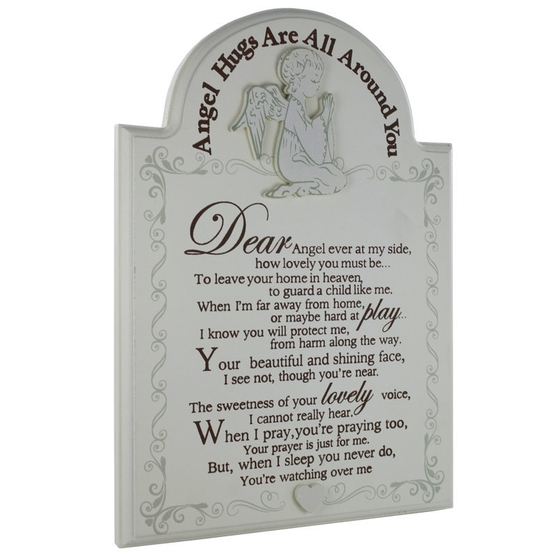 Durand Text & Numbers Decorative Plaque / Box Sign