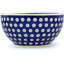 Blue Eyed Peacock Stoneware Rice Bowl