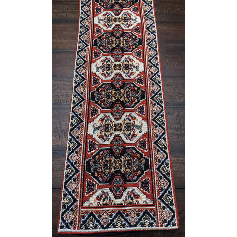 Abstract Table Runner, 13" W x 90" L