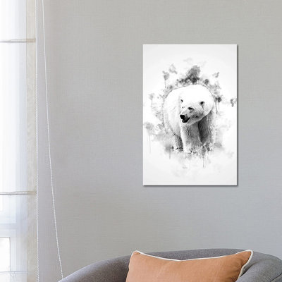" Polar Bear In Black And White " by Cornel Vlad