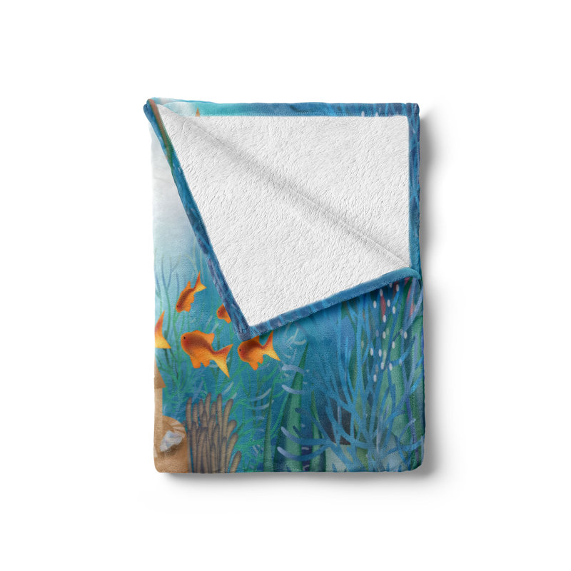 Hand Woven Throw Blanket, 50" x 70"