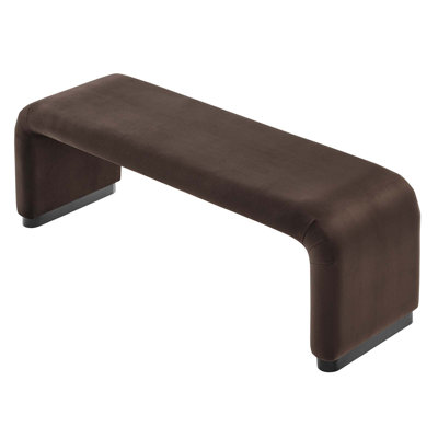 Modway Koda Velvet Upholstered Bench
