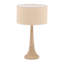 Charlene 16" Tall Table Lamp with Jute Shade, Natural