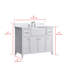 Meuble-lavabo simple 42 po Aisa-2085451885