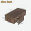 Table basse 2 tiroirs Modern-828678597