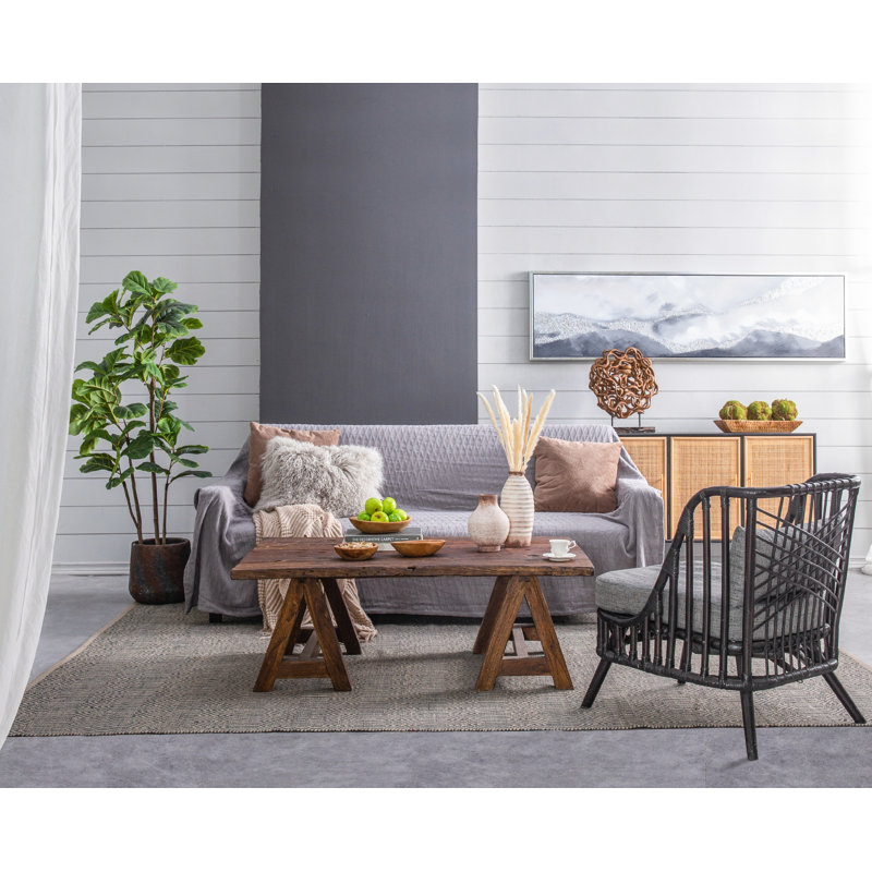 Bol décoratif en bois massif Arnedra - ensemble de 3