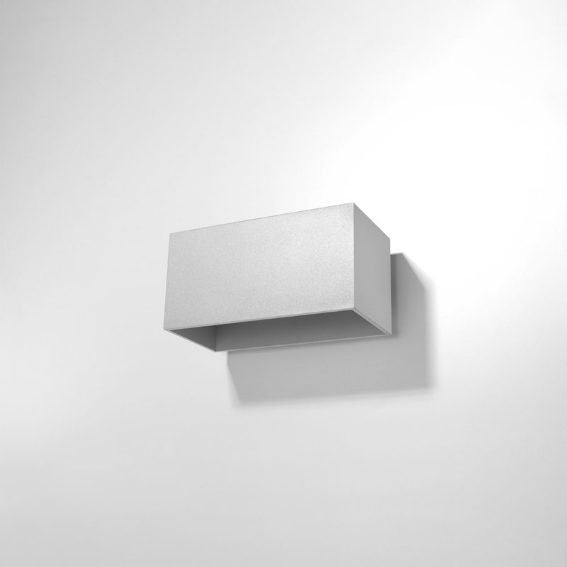 Perreault Flush Mounted Sconce, Grey