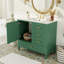 Meuble-lavabo moderne, 1 porte à fermeture douce et 3 tiroirs, armoire de rangement moderne-536995496