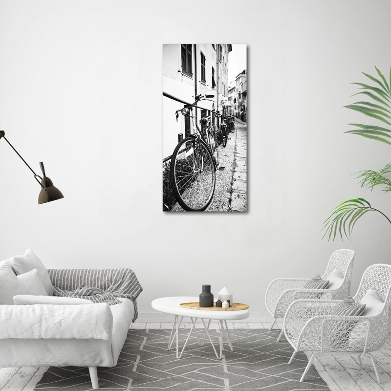 City Bikes - Wrapped Canvas Print