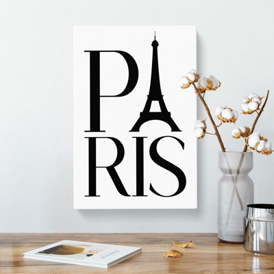 Paris - Wrapped Canvas