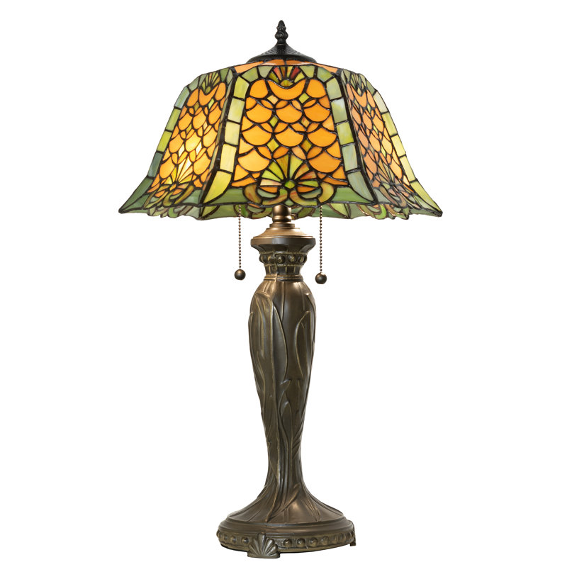Shell And Diamond Table Lamp