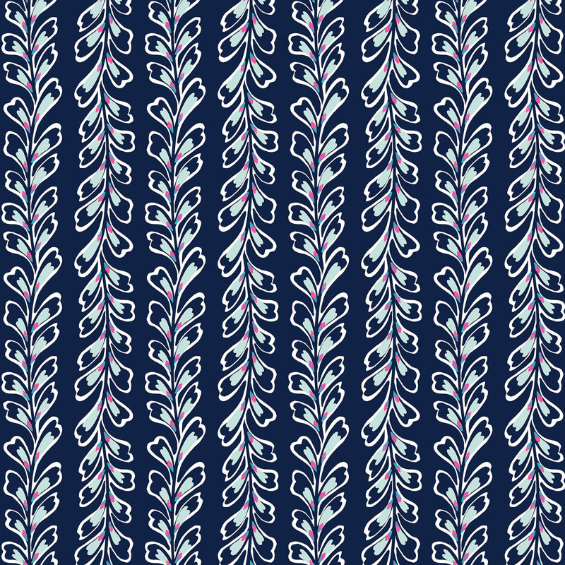 Ensemble de housse de couette en microfibre DiaNoche par Metka Hiti - Line Flowers Vine