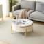 Table basse moderne avec 2 grands tiroirs de rangement Modern