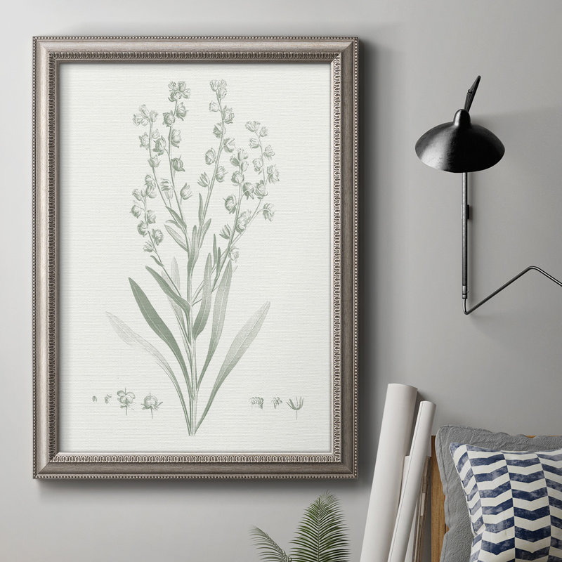 «Botanical Study in Sage I», reproduction d'art sur toile, H 27 po x l 18 po x P 2,5 po