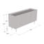 Buffet noir 61,9 "Nile-2136598673