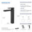 Robinet de lavabo vasque avec ensemble de drain Blaze-63955664