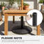 Minster 10 Lb. Resin Free Standing Umbrella Base