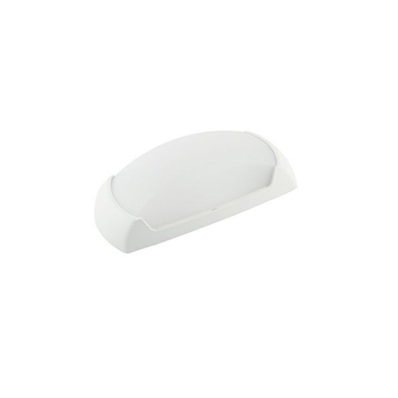 Groseiller Outdoor Bulkhead Light, White, LED