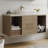 Wall-Mounted Bathroom Vanity with Oval Ceramic Sink-2124470084