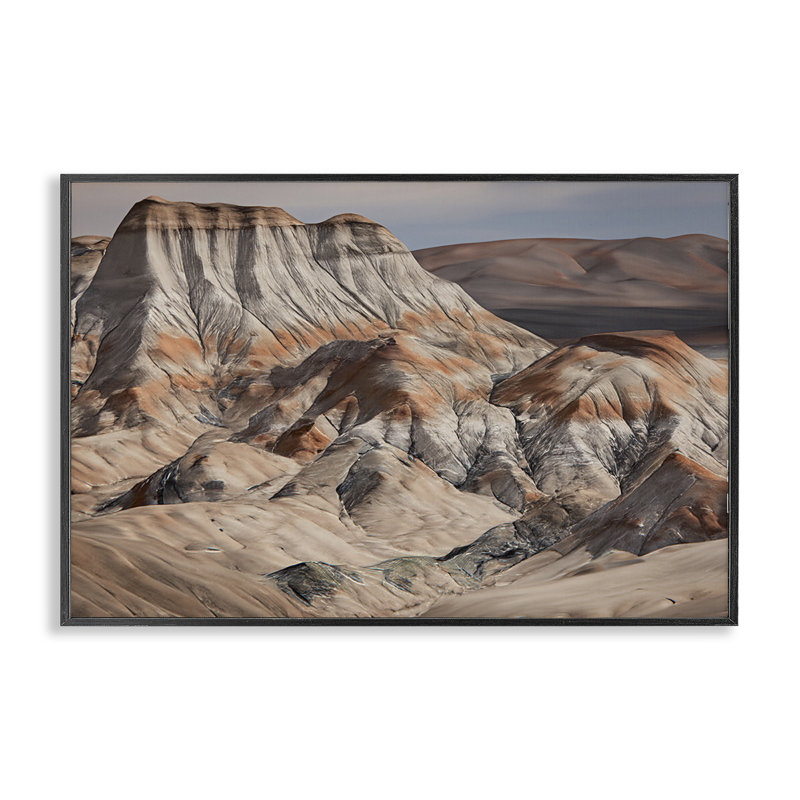 Giclée encadrée Sunny Grand Canyon, design par Norm Stelfox, H 12 po x l 18 po, Giclée encadrée noir minuit
