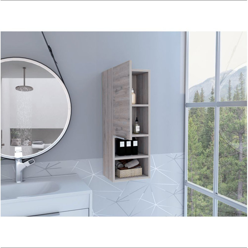 2-Shelf Bathroom Cabinet