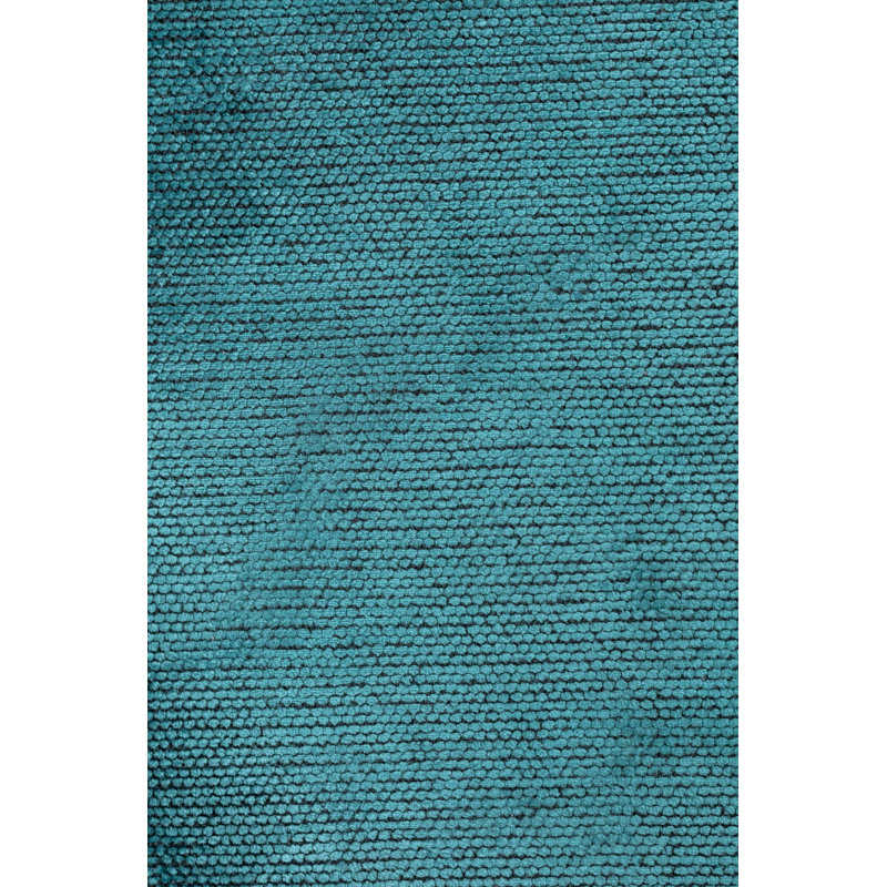 Rapture Abstract Turquoise Area Rug, Rectangle 7'10" x 11'2"