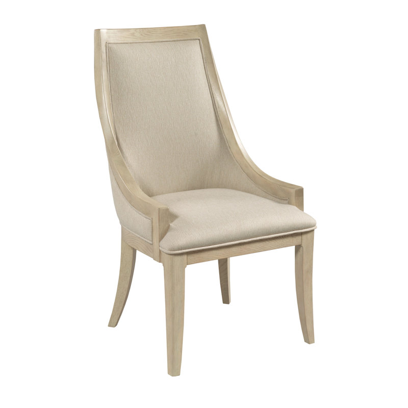 Revae 18'' H Upholstered Oak Parsons Chair