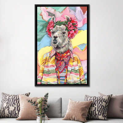 Impression « Desert llama » par Heather Perry