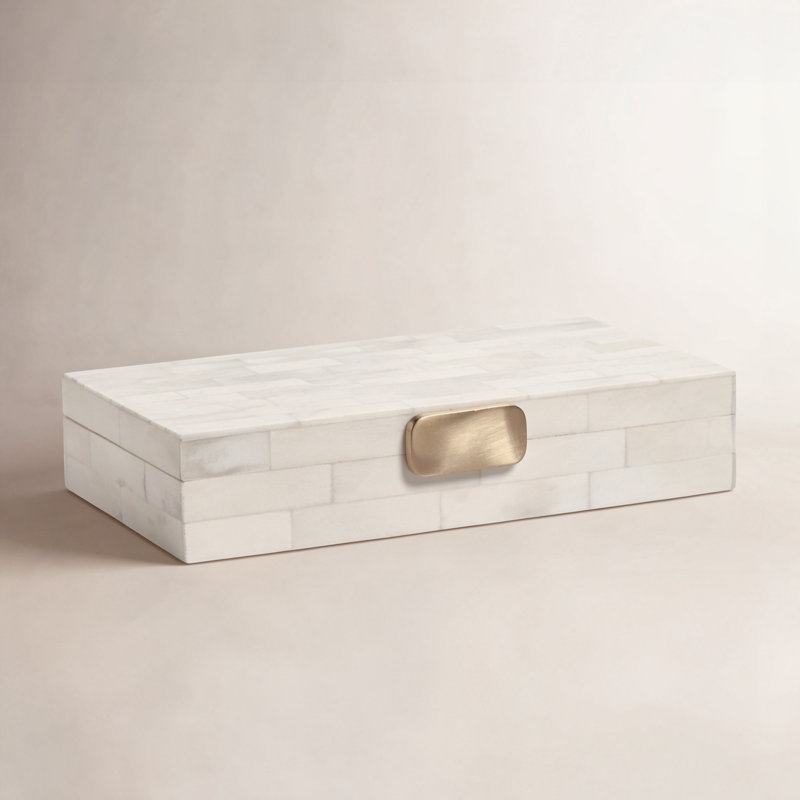 Irvine Decorative Box with Brass Knob