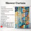 Rideau de douche Decorated Tree - Premium-2121028274