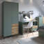 Sabreen 2 Door Manufactured Wood Wardrobe