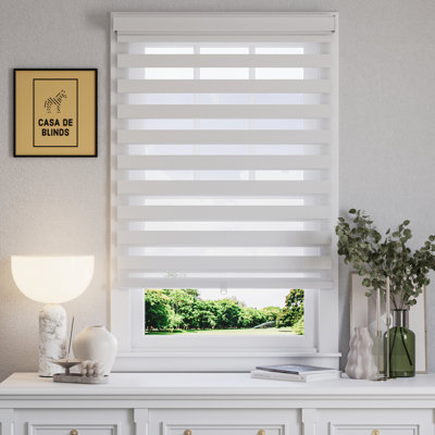 Store à enroulement double couche Zebra Blinds