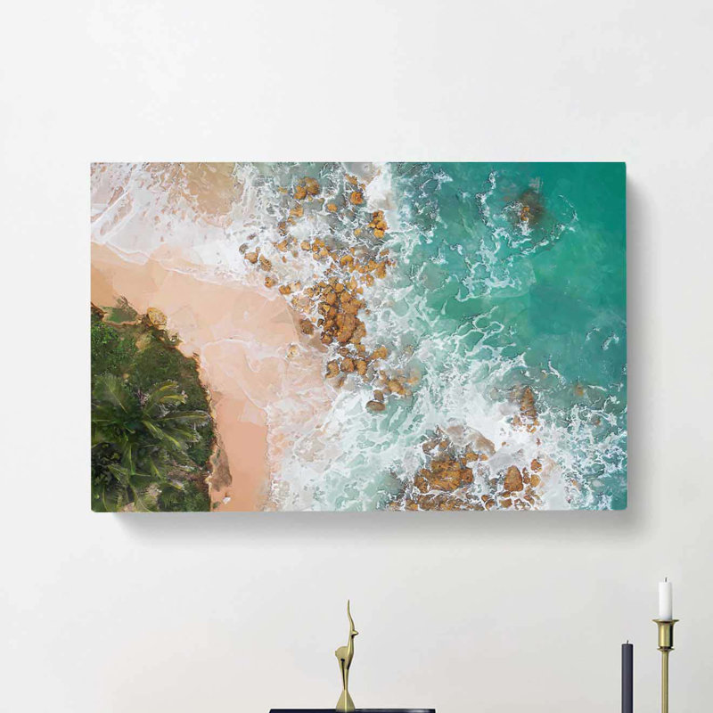 Tabatinga Beach In Brazil - Wrapped Canvas, 40cm H x 60cm W x 3cm D