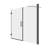 72.01'' W 0.39'' H Reversible Shower Enclosure