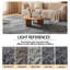 Tapis doux à poils longs pour chambre de bébé, gris-1270452819