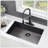 32" L X 18" W Undermount Kitchen Sink With Sink Grid
