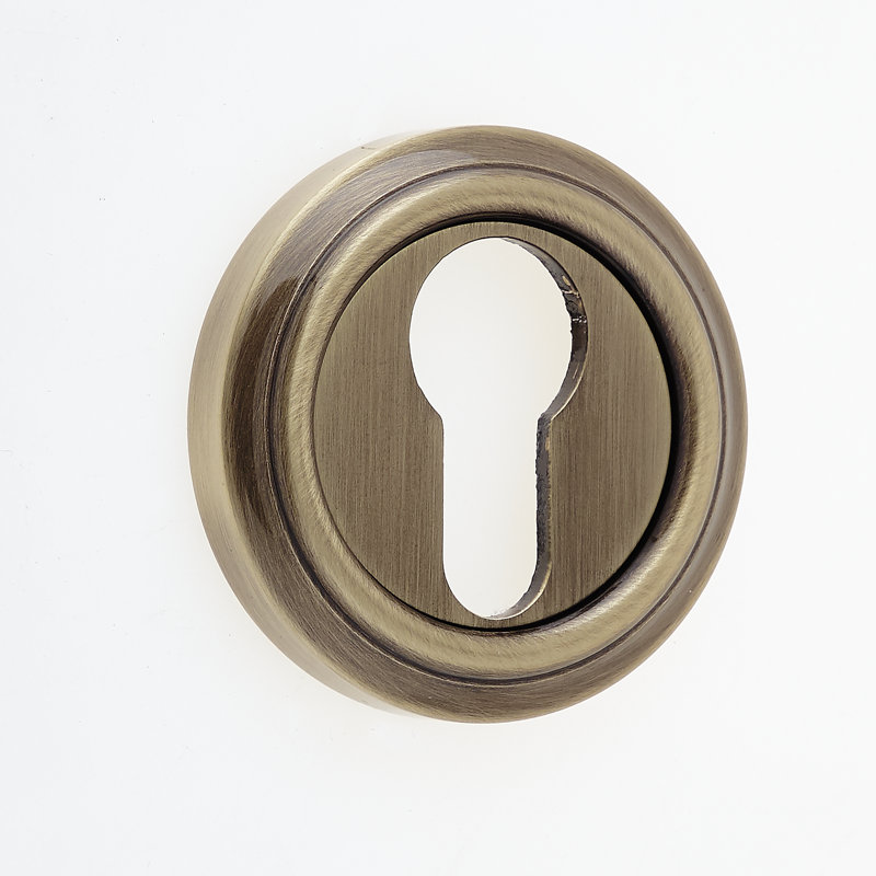 Olympe Olympeian Euro Door Accessory, Antique Bronze