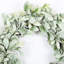 24" Faux Lambs Door Wreath