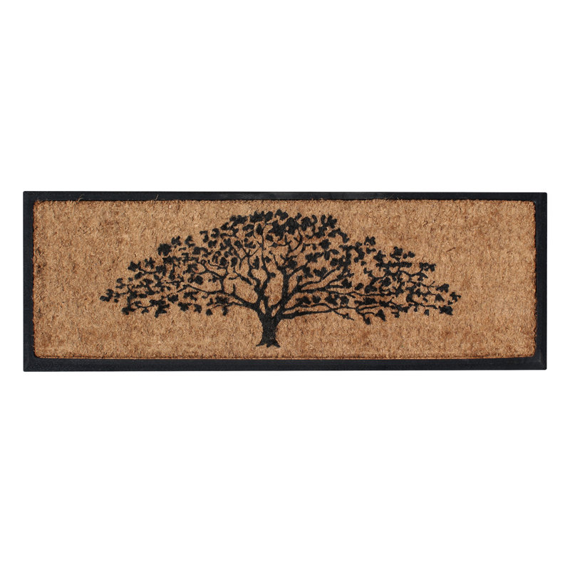 Kardos Thick Durable Doormats for Outdoor Entrance, Heavy Duty Anti-Shed, Fade-Resistant Door Mat, 18" W X 48" L, Beige